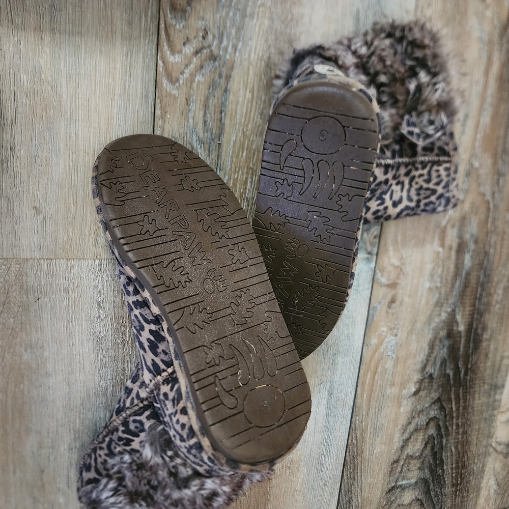 🔴Bearpaw Kid's Size 2 Leopard Print Boots - Picture 6 of 7